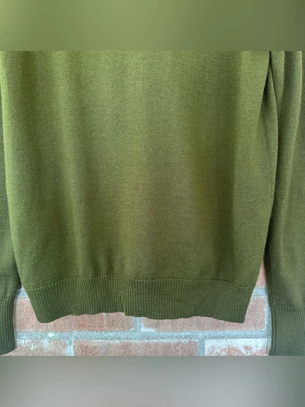 J. Crew Green Sequin Cardigan Sweater Women’s Small Merino Wool Button Up